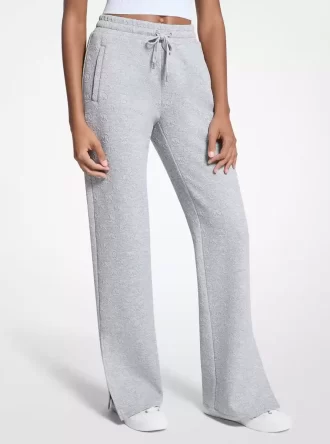 Pantalones deportivos con estampado jacquard del logo