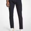 Pantalones vaqueros ajustados de mezclilla elástica Pantalones vaqueros ajustados de mezclilla elástica