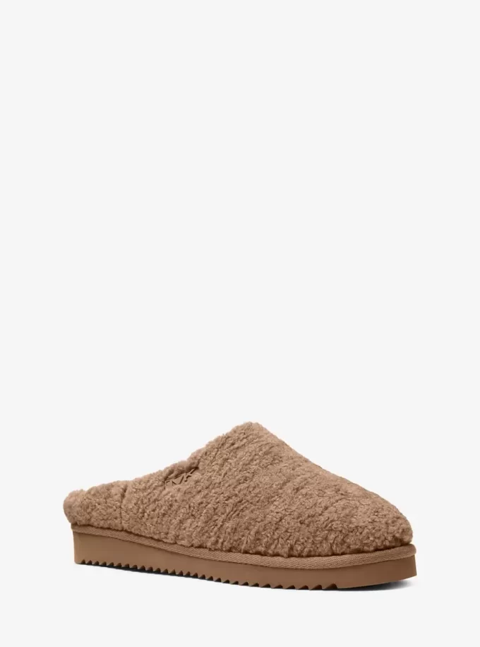 Pantufla Seb de piel sintética de oveja Pantufla Seb de piel sintética de oveja