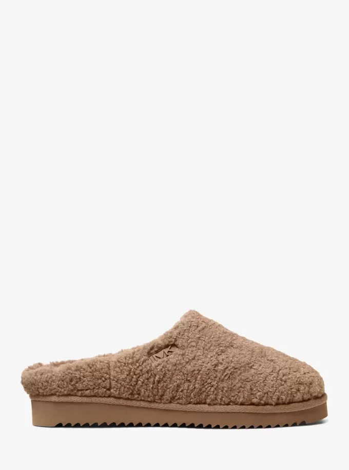 Pantufla Seb de piel sintética de oveja Pantufla Seb de piel sintética de oveja