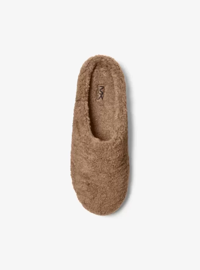 Pantufla Seb de piel sintética de oveja Pantufla Seb de piel sintética de oveja
