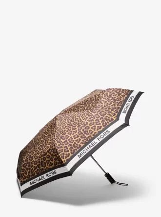 Paraguas con estampado de leopardo Paraguas con estampado de leopardo