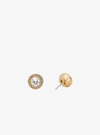 Pendientes con halo pavé