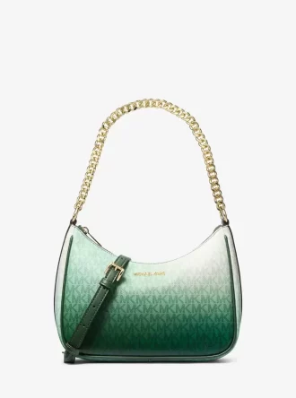 Pochette grande con logotipo de la firma ombré Jet Set