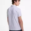 Polo de algodón con estampado geométrico