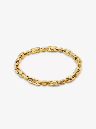 Pulsera Astor Link de latón chapado en metal precioso