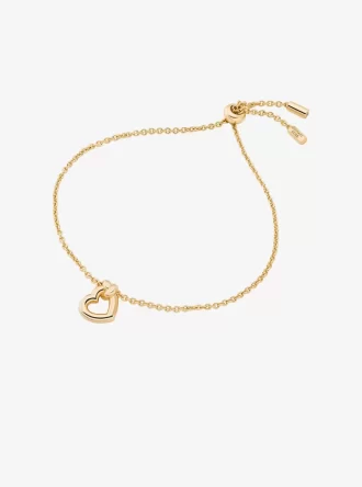 Pulsera de corazón anudado