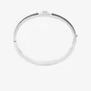 Pulsera de cuero con dije de candado Pulsera de cuero con dije de candado