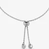 Pulsera de plata de ley con baño de metales preciosos y pavé