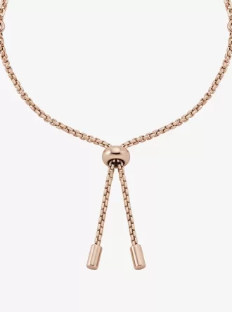 Pulsera deslizante con candado pavé