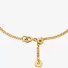 Pulsera deslizante con dije con logo Pulsera deslizante con dije con logo