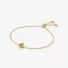 Pulsera deslizante Fulton de plata de ley chapada en metal precioso Pulsera deslizante Fulton de plata de ley chapada en metal precioso