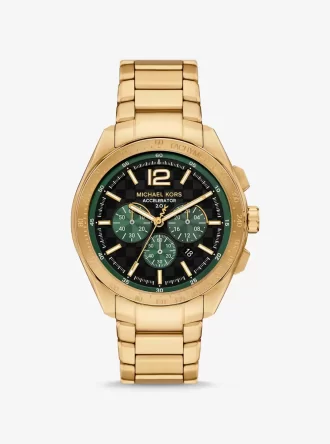 Reloj Accelerator 2.0 de gran tamaño en tono dorado