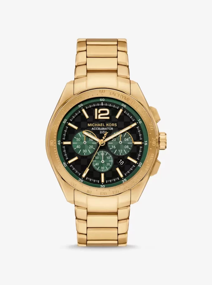 Reloj Accelerator 2.0 de gran tamaño en tono dorado Reloj Accelerator 2.0 de gran tamaño en tono dorado