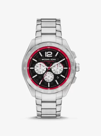 Reloj Accelerator 2.0 de gran tamaño en tono plateado