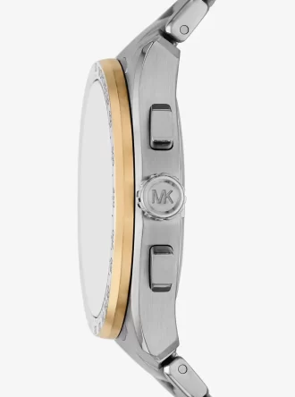 Reloj Accelerator 2.0 de gran tamaño en tono plateado