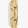 Reloj Aspyn de gran tamaño en tono dorado Reloj Aspyn de gran tamaño en tono dorado