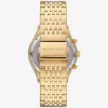 Reloj Aspyn de gran tamaño en tono dorado Reloj Aspyn de gran tamaño en tono dorado