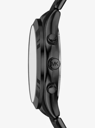Reloj Aspyn de gran tamaño en tono negro