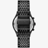 Reloj Aspyn de gran tamaño en tono negro Reloj Aspyn de gran tamaño en tono negro
