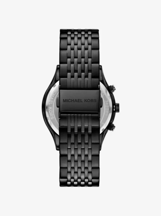 Reloj Aspyn de gran tamaño en tono negro Reloj Aspyn de gran tamaño en tono negro