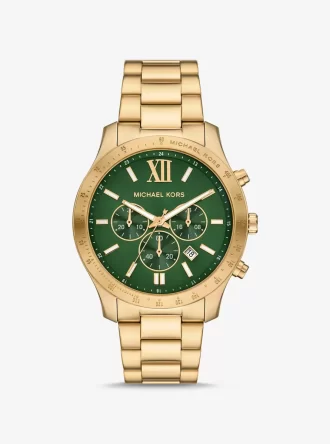 Reloj Berkley de gran tamaño en tono dorado
