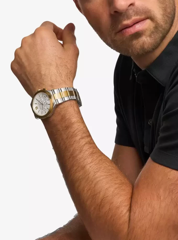Reloj bicolor Billie de gran tamaño Reloj bicolor Billie de gran tamaño