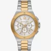 Reloj bicolor Lennox de gran tamaño Reloj bicolor Lennox de gran tamaño