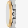 Reloj bicolor Lennox de gran tamaño Reloj bicolor Lennox de gran tamaño