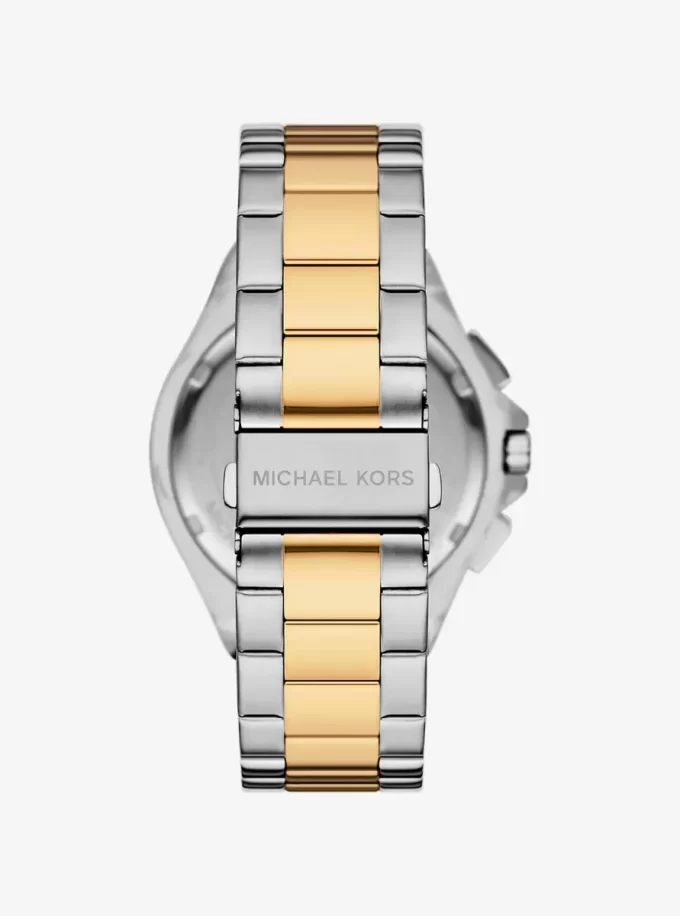 Reloj bicolor Lennox de gran tamaño Reloj bicolor Lennox de gran tamaño