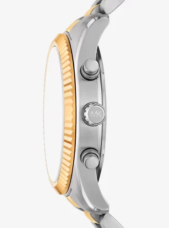 Reloj bicolor Lexington de gran tamaño Reloj bicolor Lexington de gran tamaño