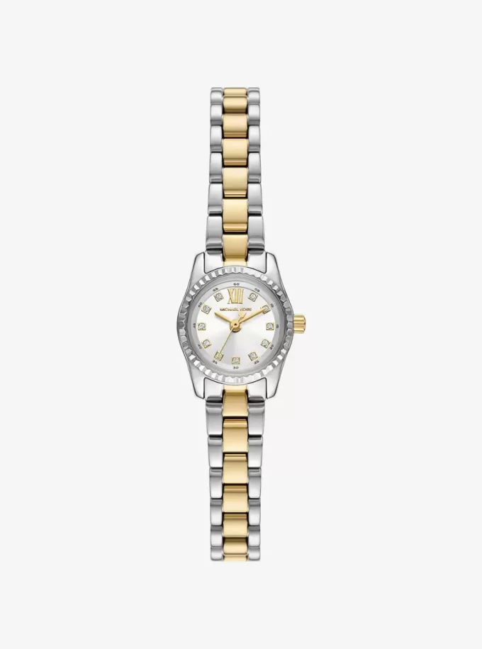 Reloj bicolor Micro Lexington Pavé