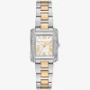 Reloj bicolor Petite Emery Pavé Reloj bicolor Petite Emery Pavé