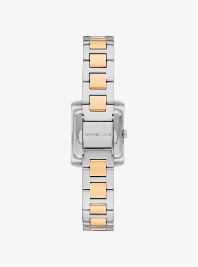 Reloj bicolor Petite Emery Pavé Reloj bicolor Petite Emery Pavé