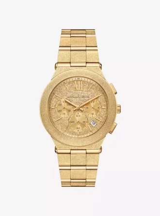 Reloj Billie extragrande en tono dorado esmerilado