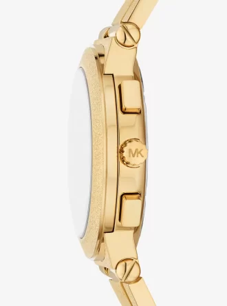 Reloj Billie extragrande en tono dorado esmerilado