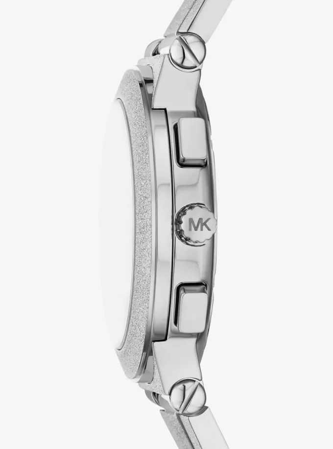Reloj Billie extragrande plateado esmerilado Reloj Billie extragrande plateado esmerilado