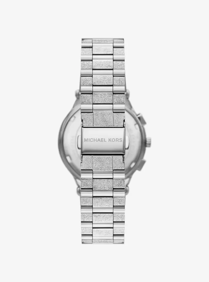 Reloj Billie extragrande plateado esmerilado Reloj Billie extragrande plateado esmerilado