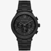 Reloj Billie Frosted Black de gran tamaño Reloj Billie Frosted Black de gran tamaño