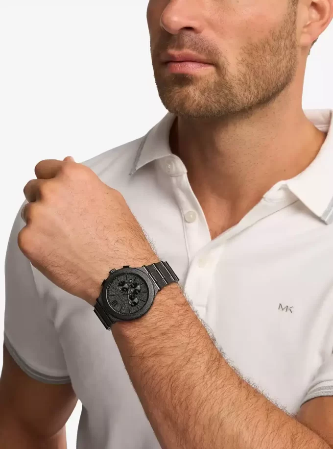 Reloj Billie Frosted Black de gran tamaño Reloj Billie Frosted Black de gran tamaño