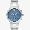 Reloj Billie plateado de gran tamaño Reloj Billie plateado de gran tamaño