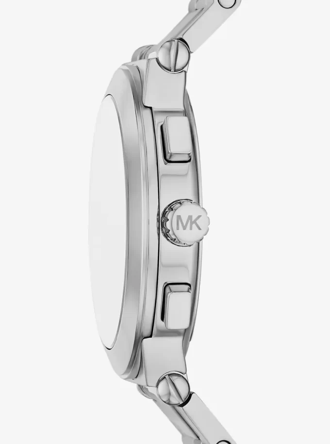 Reloj Billie plateado de gran tamaño Reloj Billie plateado de gran tamaño