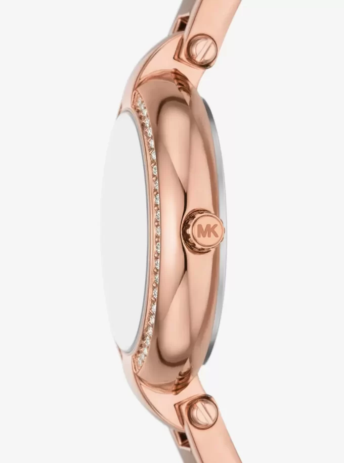 Reloj brazalete Mini Laney en tono oro rosa Reloj brazalete Mini Laney en tono oro rosa