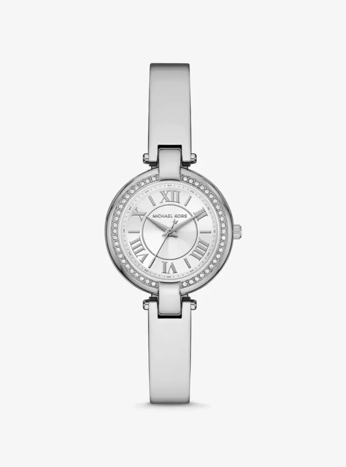 Reloj brazalete Mini Laney en tono plateado Reloj brazalete Mini Laney en tono plateado
