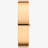 Reloj brazalete Yazmeen en tono dorado