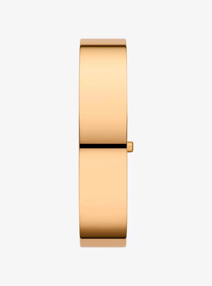 Reloj brazalete Yazmeen en tono dorado