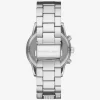 Reloj Bryant con pavé en tono plateado