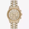 Reloj Bryant Pavé en tono dorado