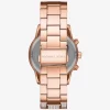 Reloj Bryant Pavé en tono oro rosa