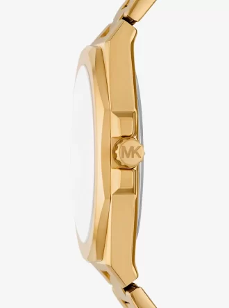 Reloj Callum de gran tamaño en tono dorado